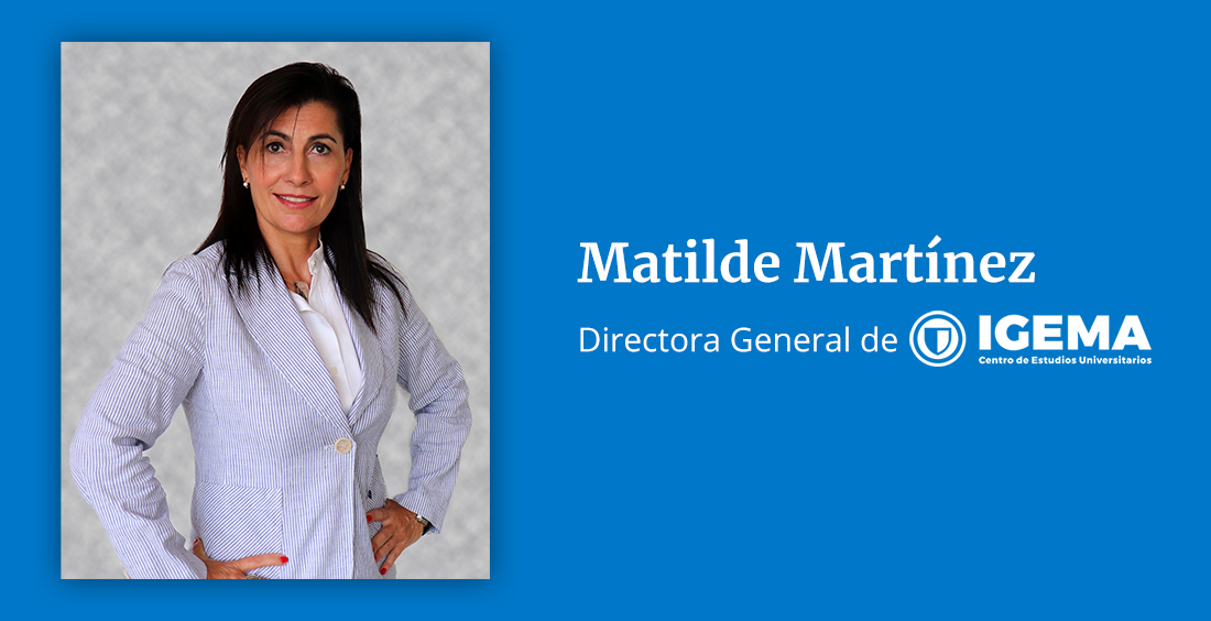 Matilde Martínez Casanovas, nueva Directora General de IGEMA